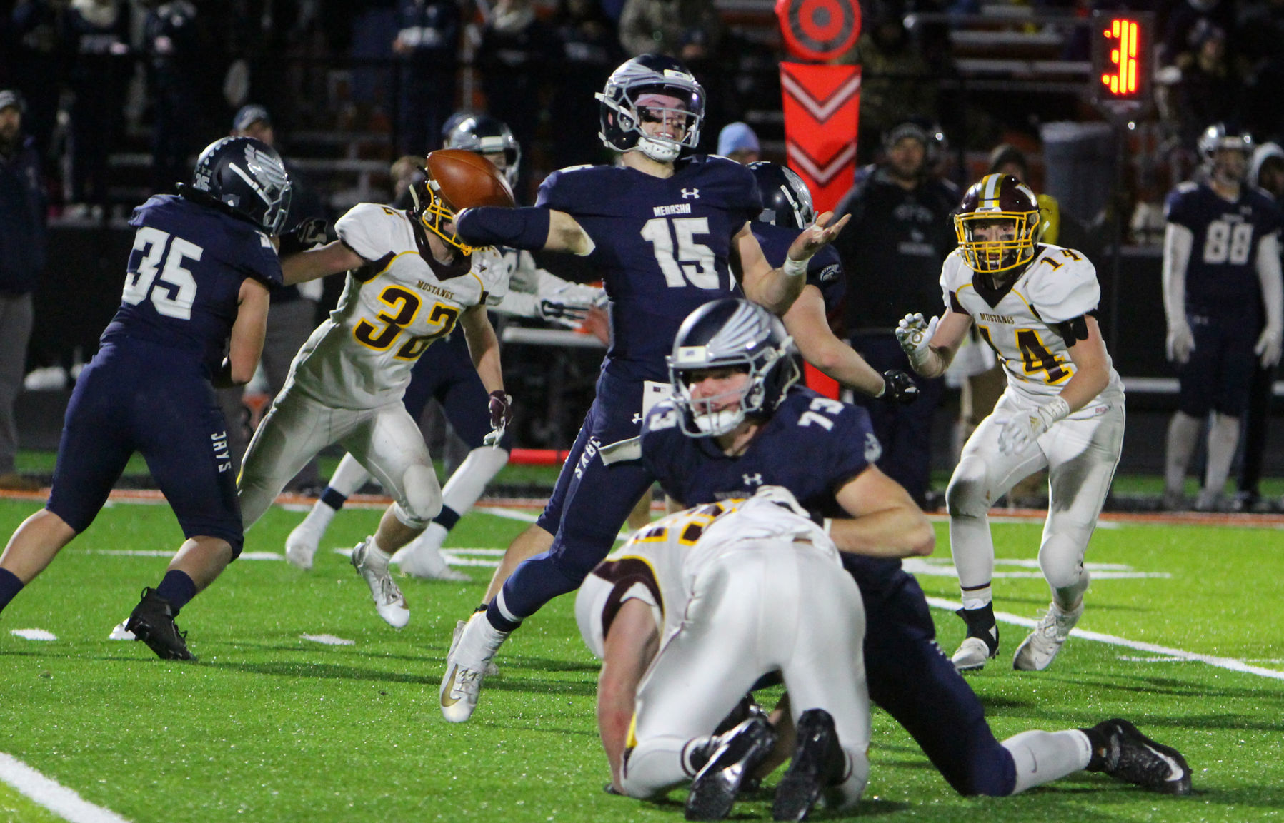 Menomonie football vs Menasha 11-15-19